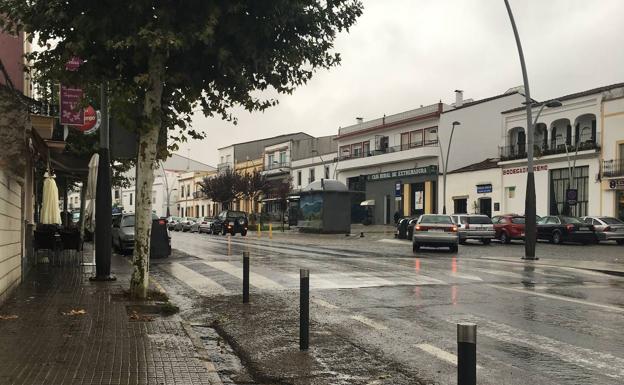 La lluvia dejó este sábado 26 litros en Monesterio