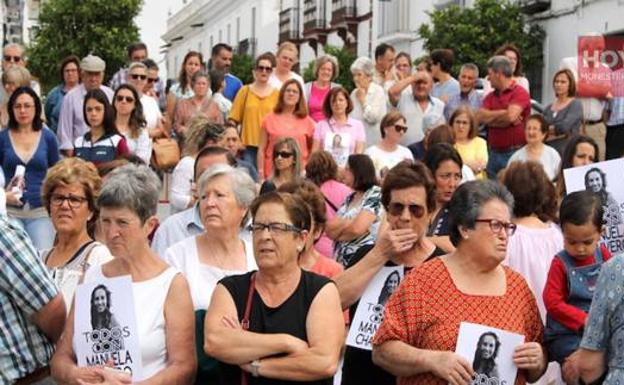 Monesterio recuerda este sábado a Manuela Chavero al cumplirse 4 años de su desaparición