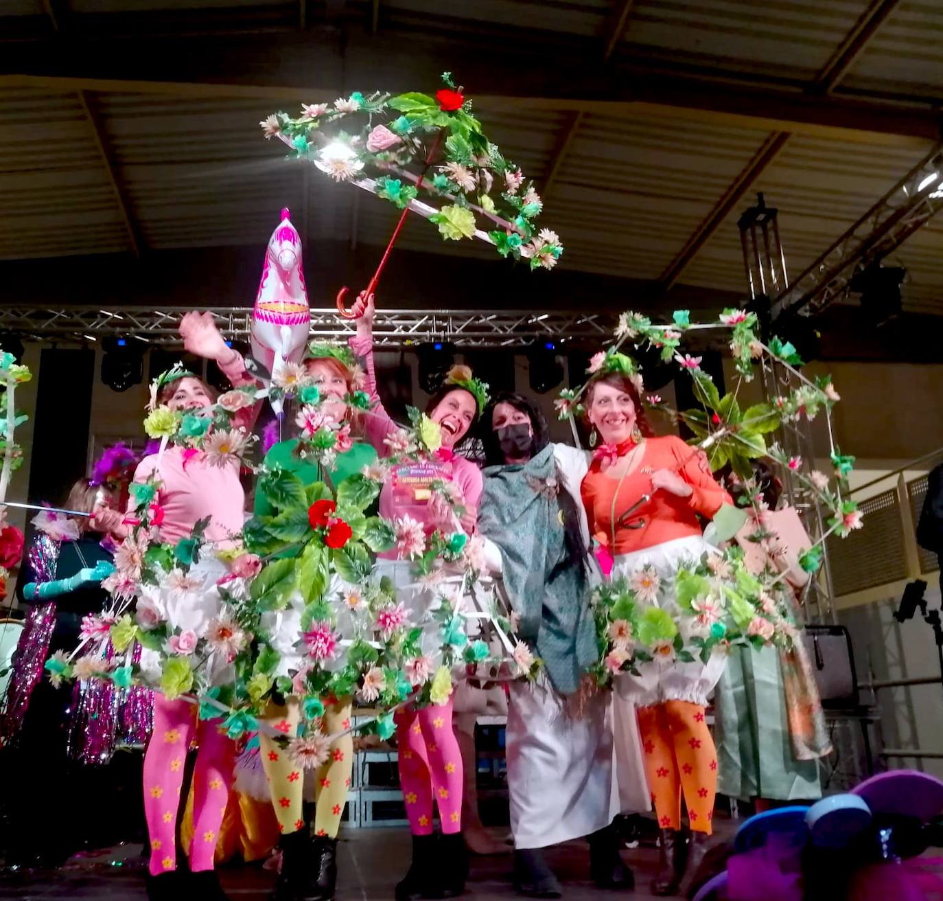 Corto pero intenso Carnaval en Monesterio tras la pandemia