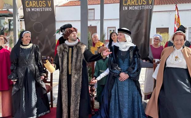 Carlos V vuelve a Monesterio 500 años después