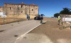 Cortes de tráfico en el acceso al Monasterio de Tentudía por el fin de etapa de La Vuelta