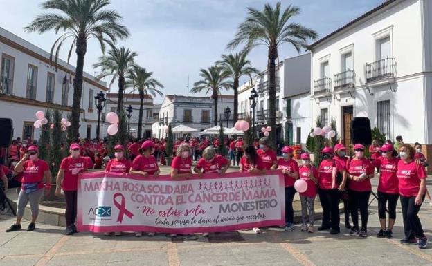 Monesterio marchará contra el cáncer de mama el 16 de octubre