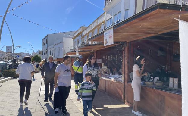 Gran acogida de la Feria del Comercio Local de Monesterio