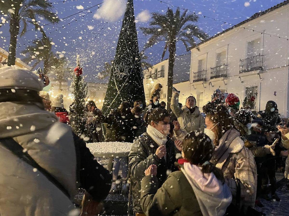 La inauguración de la Navidad en Monesterio se retrasa una hora por la lluvia