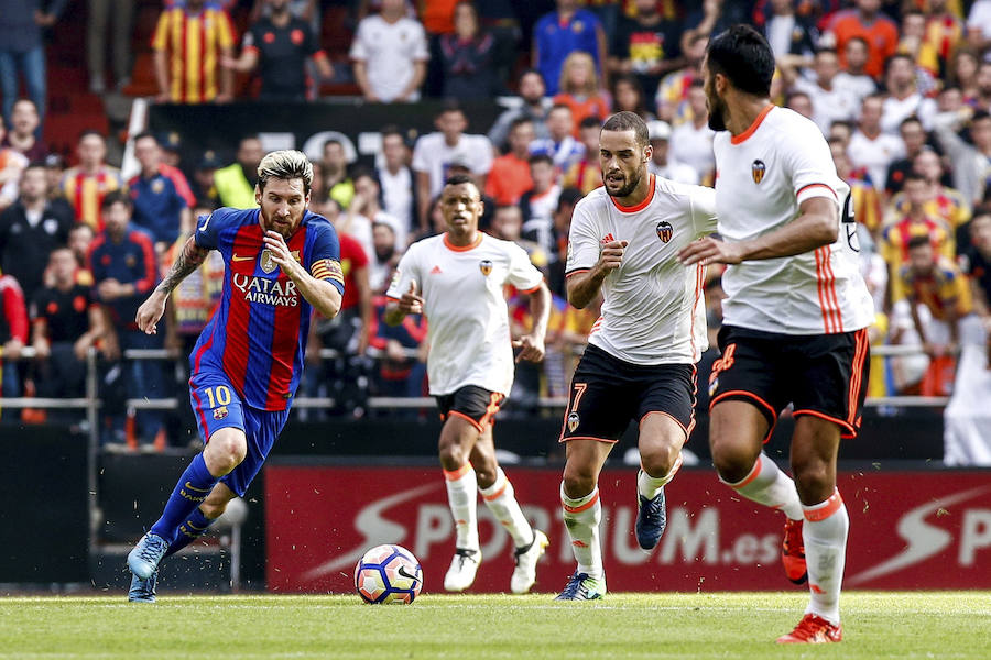 Las mejores imágenes del Valencia-Barcelona - hoy.es