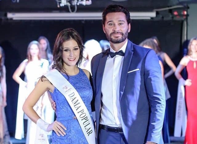 Judith Sarró, Banda Popular en el Certamen Dama y Caballero España 2018