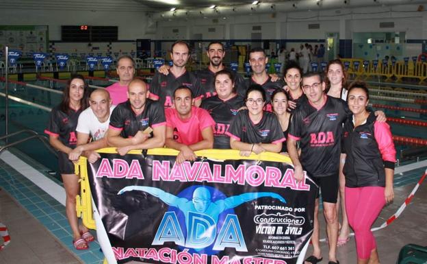 ADA se cuelga tres medallas en el V Trofeo Máster de Otoño