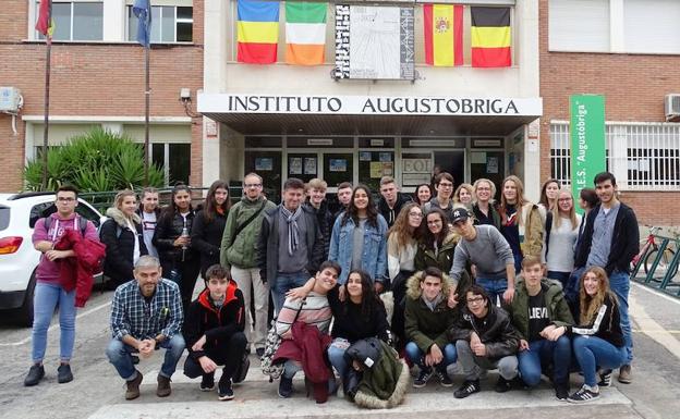 El Augustóbriga inicia un nuevo proyecto Erasmus con centros de Bélgica, Rumanía e Irlanda