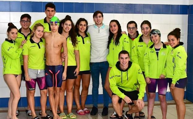 El Club Natación logra 21 mínimas para los regionales en la II jornada del Circuito Diputación de Cáceres
