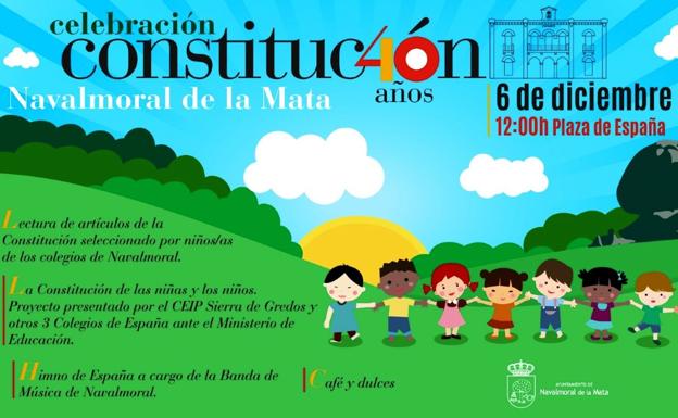 El Ayuntamiento se suma al 40 aniversario de la Constitución