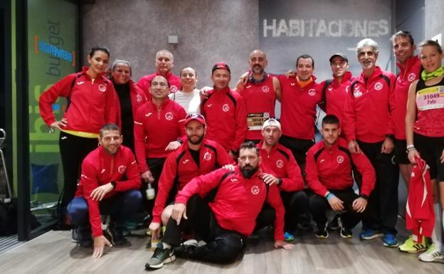 Amplia presencia de Navalmaratón en la XXXVIII Maratón de Valencia