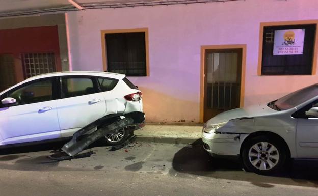 La Policía detiene al conductor que provoca un accidente en la calle Genaro Cajal y se da a la fuga