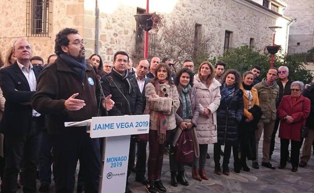 El PP presenta a Jaime Vega como candidato a la alcaldía