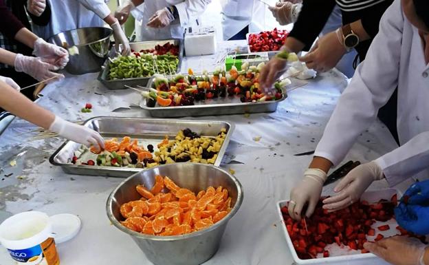 Taller Albafrutti, o cómo animar a comer fruta con imaginación