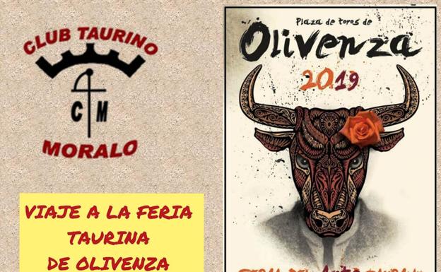 El Club Taurino Moralo viajará el 10 de marzo a la Feria de Olivenza