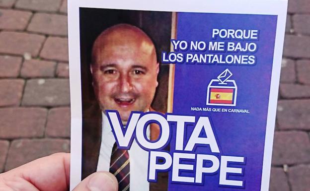 Vota PEPE... nada más que en Carnaval