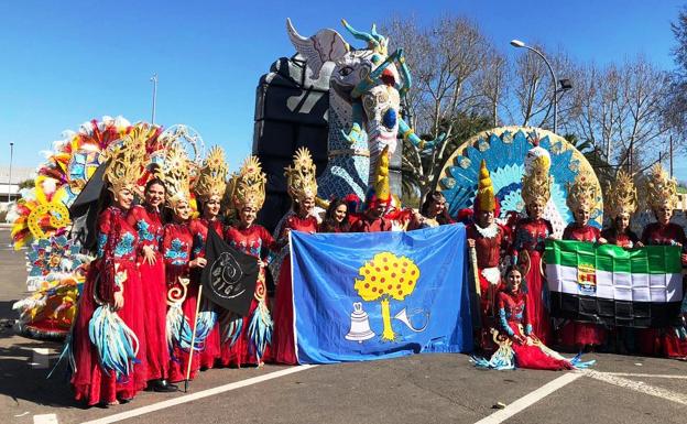 La peña Vértigo, séptima en el desfile de carrozas y comparsas del Carnaval de Ciudad Real
