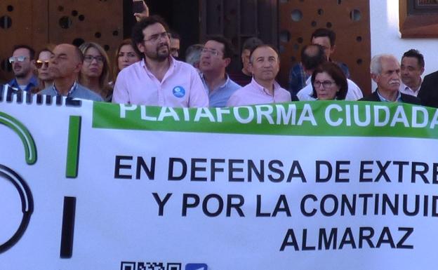 El PP considera un éxito la manifestación de Almaraz y critica la «hipocresía» del PSOE