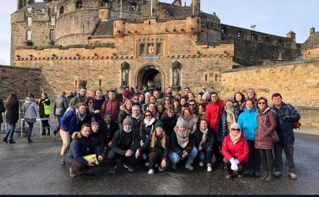 La Escuela Oficial de Idiomas realiza un viaje de estudios a Escocia