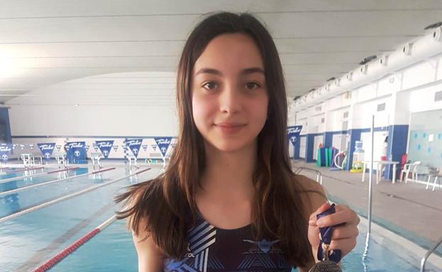 Laura Ballesteros, de ADA, medalla de plata en Almendralejo en el Trofeo de la Cordialidad