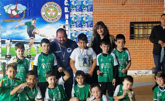 La A. D. San Andrés y el Flecha Negra ganaron el VII Torneo de Fútbol-Sala 'Ciudad de Navalmoral'