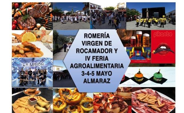 Almaraz celebra la IV Feria Agroalimentaria y la romería de la Virgen de Rocamador
