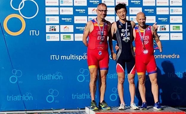 Toni Franco, medalla de plata en el Mundial Multideporte de Galicia