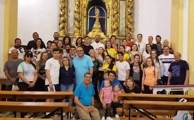 Los jóvenes de Confirmación 'peregrinan' hasta la ermita del Berrocal