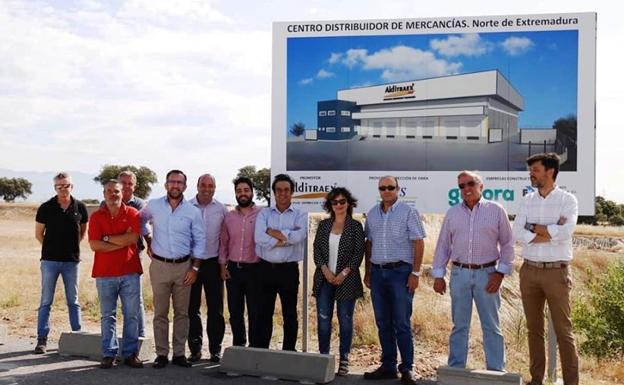 El macro polígono ve llegar a su primera empresa, Alditraex