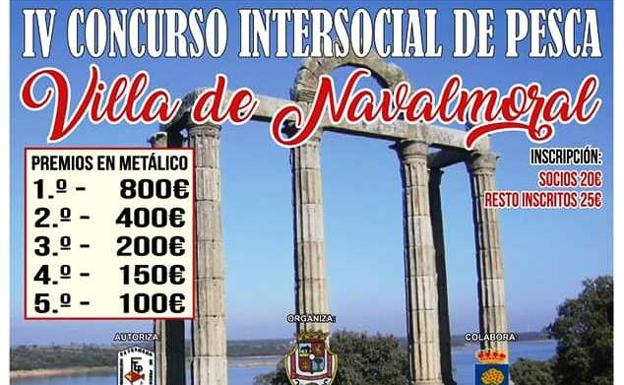 Valdecañas acogerá el domingo el IV Concurso Intersocial de Pesca 'Villa de Navalmoral'