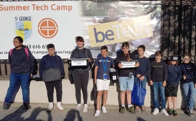 Tres equipos de ArcaDroidEx toman parte en una competición nacional de robótica educativa