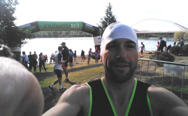 Jorge Campos, quinto en el IX Triatlón 'Ciudad de Mérida'