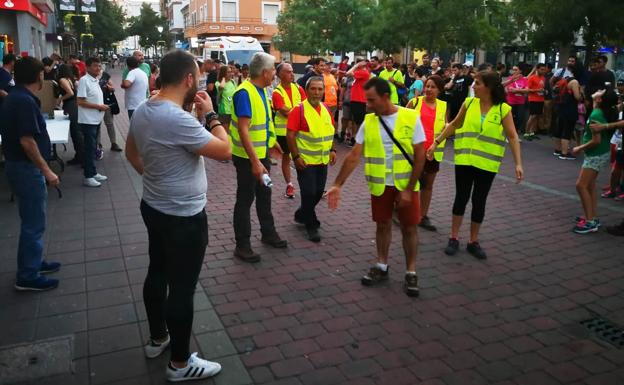 El calor reduce la participación en la Ruta de las Fuentes