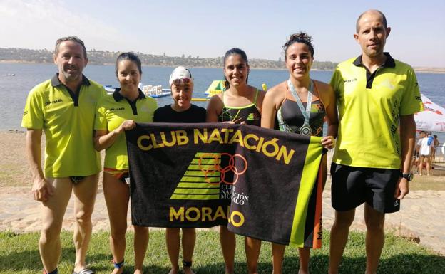 El Club Natación Moralo inicia el Circuito de Aguas Abiertas con cuatro primeros puestos y dos terceros