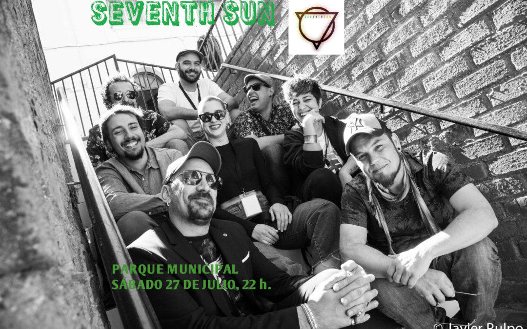 El grupo Seventh Sun , triunfador del Festival Womad, actúa esta noche en el parque municipal