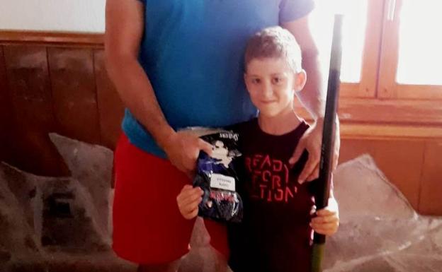 Joaquín Sanz, de categoría benjamín, el mejor en el segundo concurso de la escuela de pesca