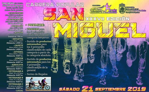 Los Fondistas Moralos vuelven a organizar la Carrera Popular de San Miguel