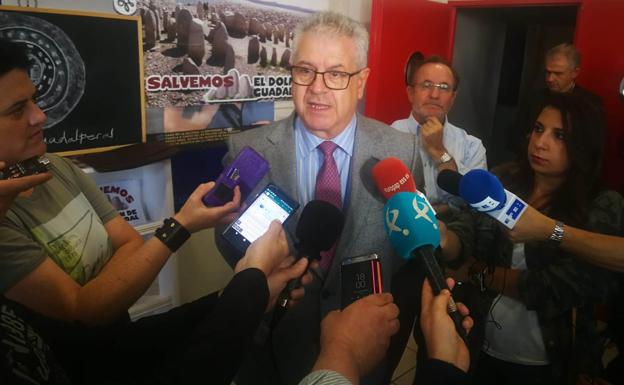 El destino del dolmen de Guadalperal no se sabrá hasta dentro de varios años