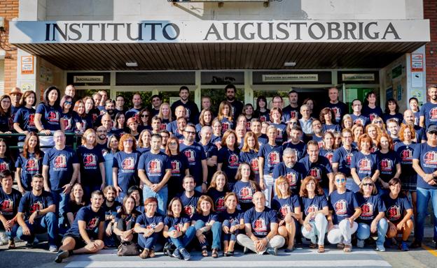 El IES Augustóbriga se suma a la conmemoración del Día de la Eliminación de la Violencia de Género
