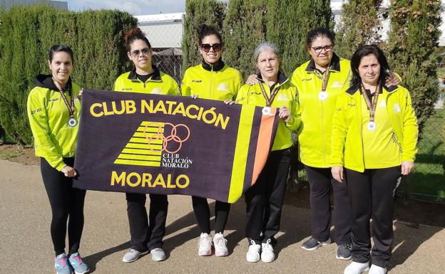 Plata para el Club Natación Moralo en el Trofeo de Otoño Másters