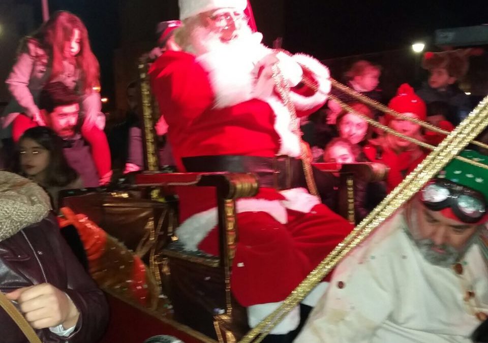 Papá Noel anuncia su llegada a Navalmoral esta tarde
