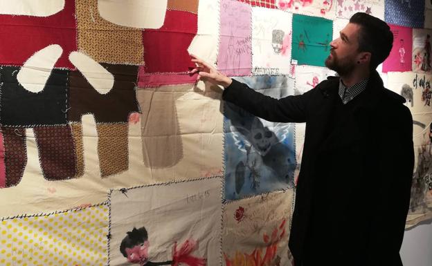 Aitor Saraiba expone sus «dibujos curativos» en La Gota