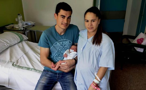 Pablo Yustino Cerro, primer nacimiento en el Área de Salud de Navalmoral en 2020