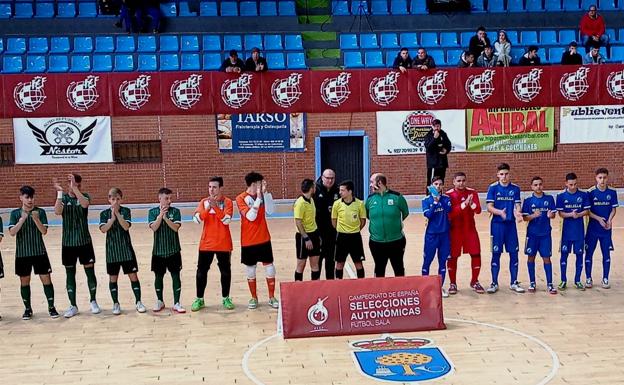 Extremadura y Galicia se jugarán el pase a la final nacional de fútbol-sala por autonomías sub-16 y sub-19
