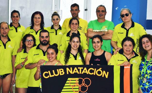 El Club Natación Moralo, sexto en la primera jornada de la Liga Máster celebrada en Navalmoral