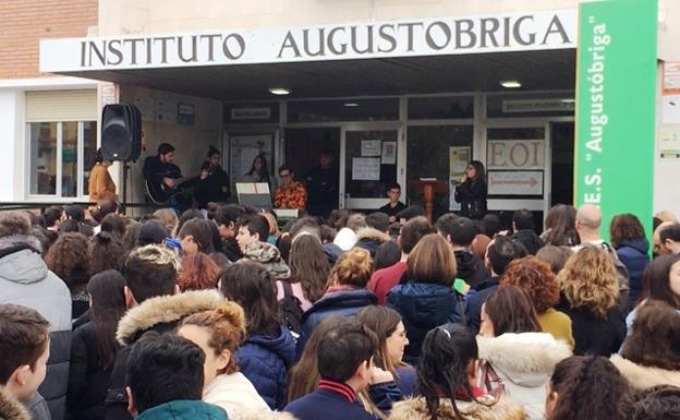 El instituto Augustóbriga se suma a la celebración del Día de la Paz y la no Violencia