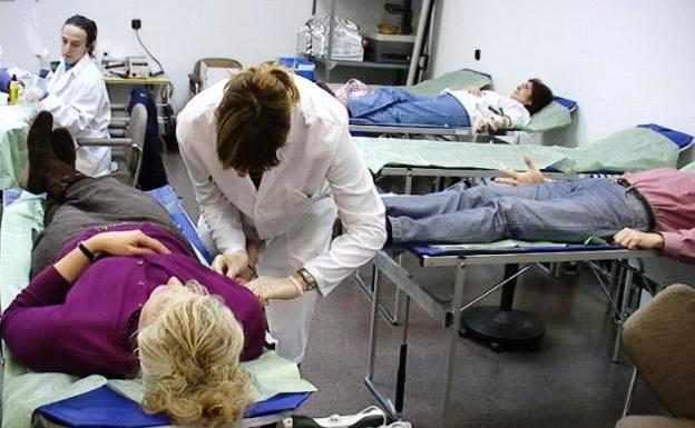 Siete extracciones de sangre en marzo en el Área de Salud