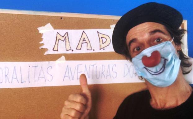 Payaso confitado, digo confinado, en Navalmoral