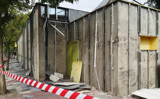 En marcha las obras de reparación del comedor del colegio El Pozón