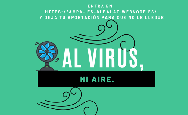 Al virus, ni aire